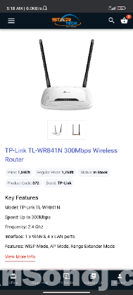 Tp-link Tl-wr841n 300mbps Wireless Router